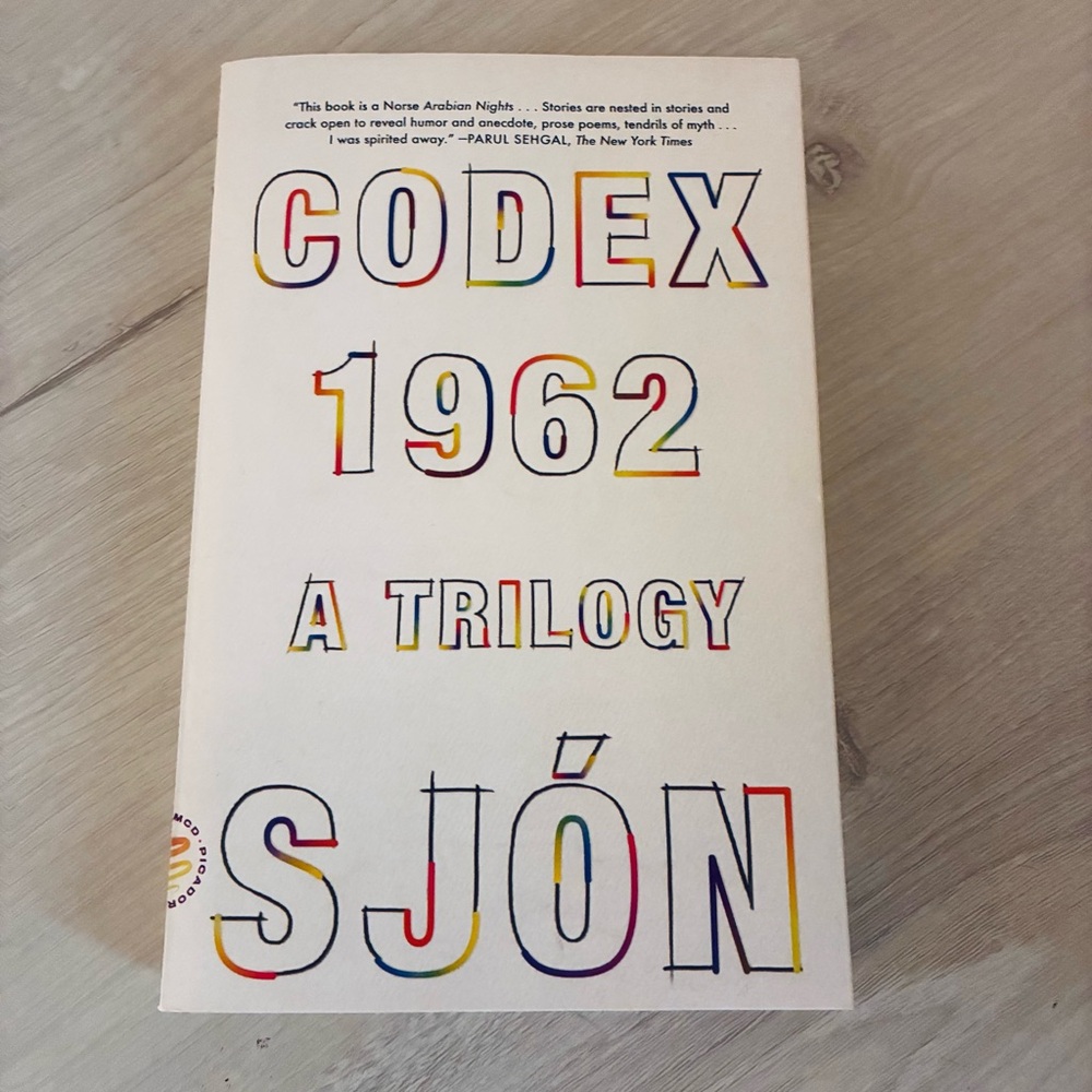 CoDex 1962 by Sjón Trade Paperback 2019 Like New Icelandic Literary Trilogy